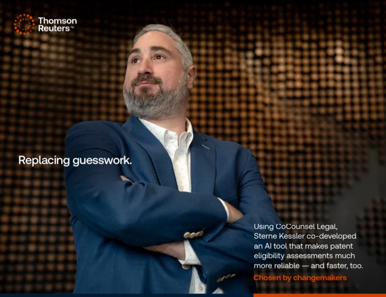 Thomson Reuters Changemakers: Guesswork Replaced. Patent Secured.